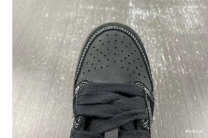 x OG Jordan 1 Travis 'Black (Kids!) Low Scott DO5442-001 Air Phantom' SP 0818